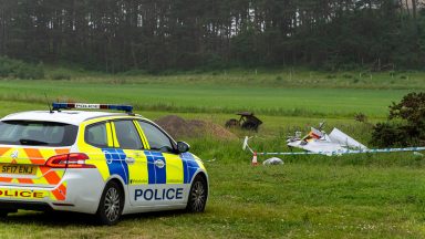 Man taken to hospital after glider crashes into airfield