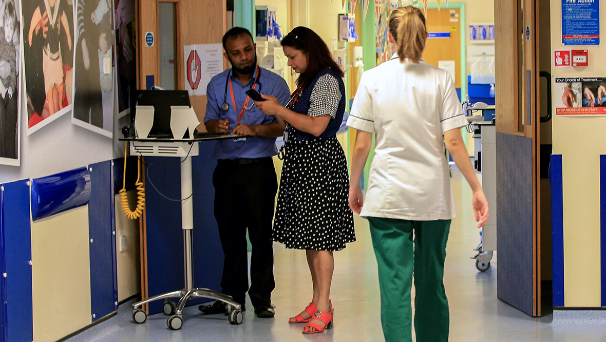 Fewest Scots seen within A&E waiting target since December