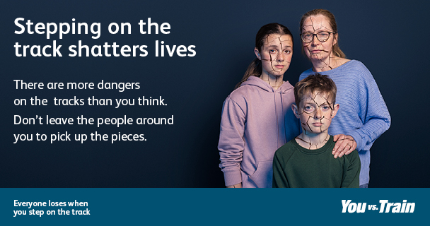 Scotland’s Railway and British Transport Police launched a new campaign - ‘shattered lives’ - warning of the dangers of trespassing on the railway.