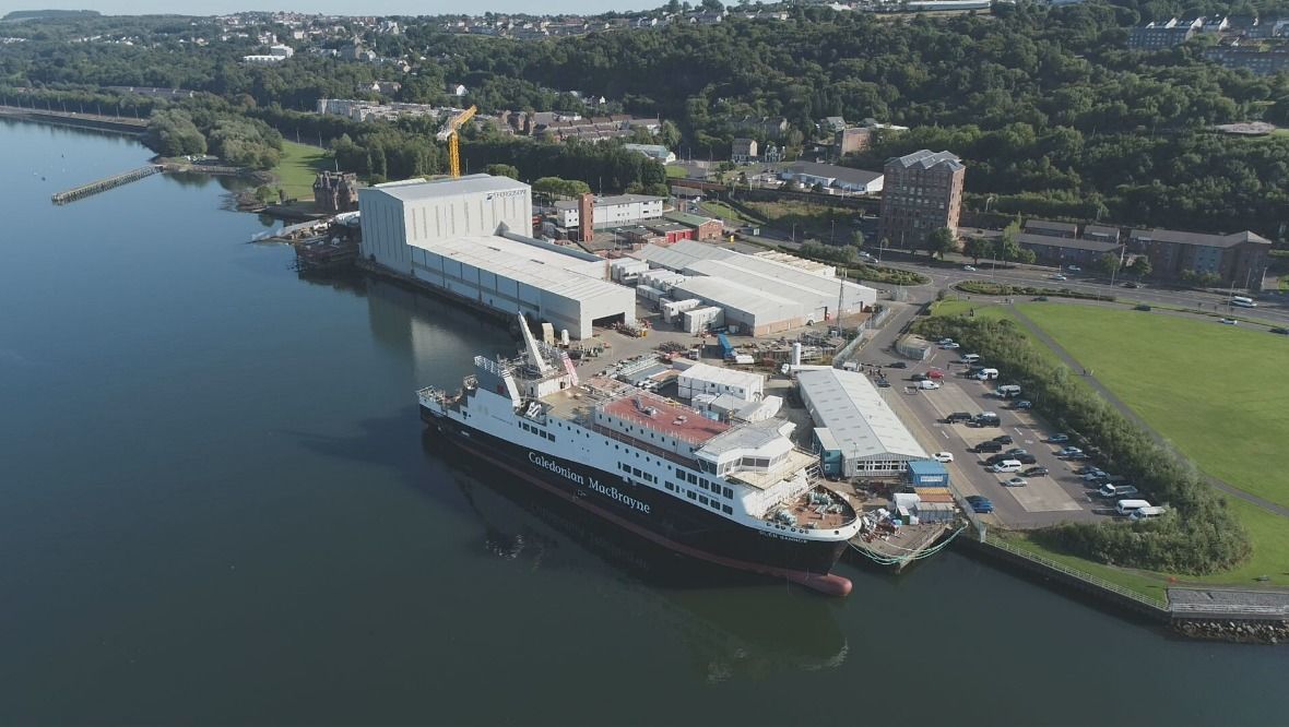 Ferguson Marine shipyard