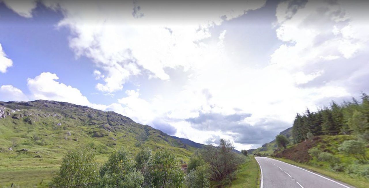 Landslide causes road in Highlands to close in both directions