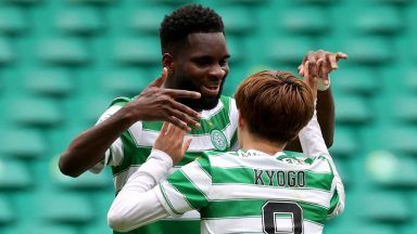 Edouard on target as Celtic edge Hearts in Scottish League Cup