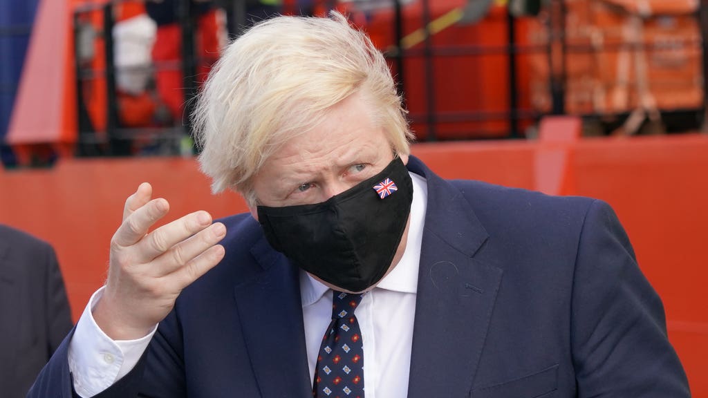 Boris Johnson’s net approval rating tumbles in Opinium poll