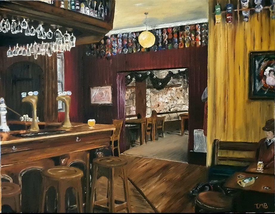 Brewer spent lockdown days painting his favourite pubs