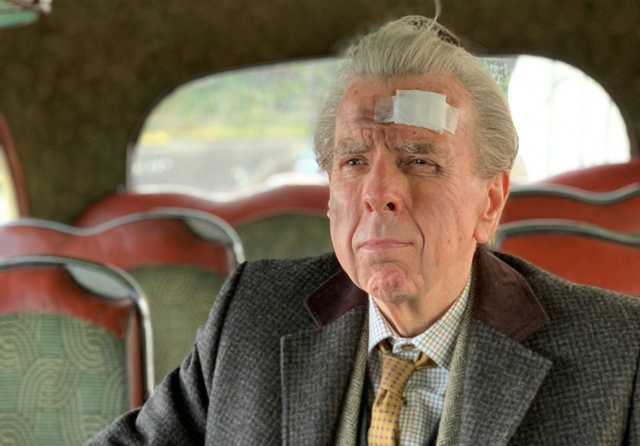 Timothy Spall stars in The Last Bus which features songs from Scottish teenager Caitlin Agnew.