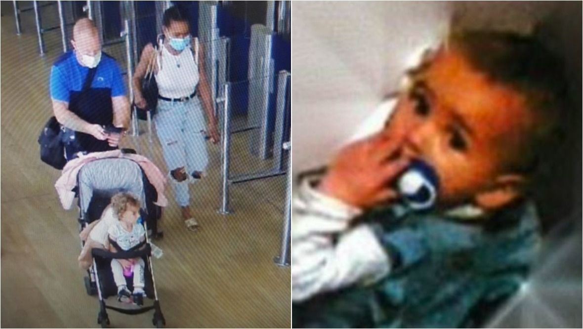 CCTV appeal after abducted toddler flown to Spain from Glasgow