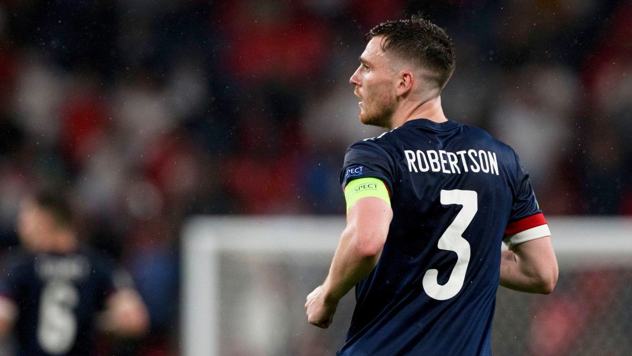 Scotland captain Andy Robertson impressed by opponents Denmark