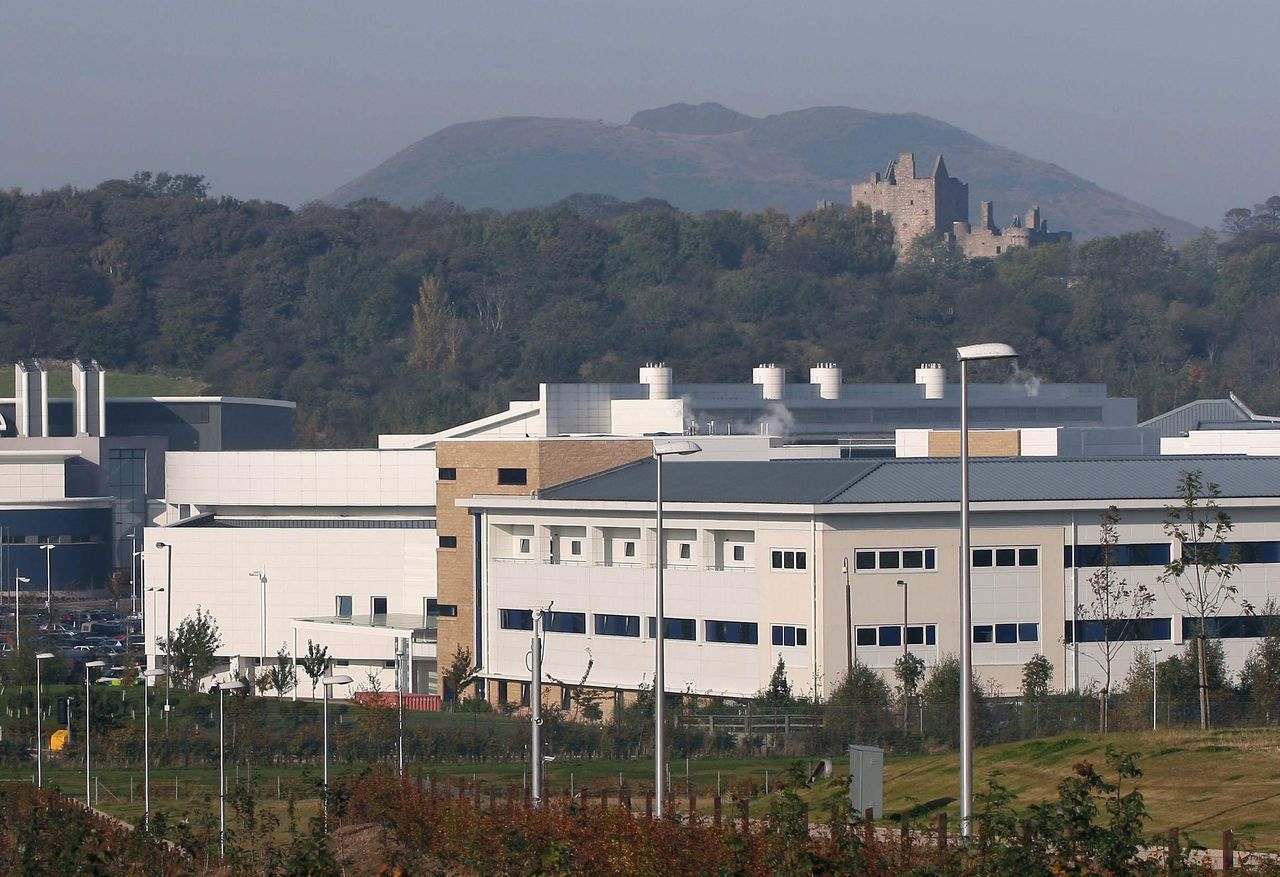 A general view of the Edinburgh Royal Infirmary. 