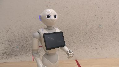 Meet Pepper, the world’s first robot squash coach