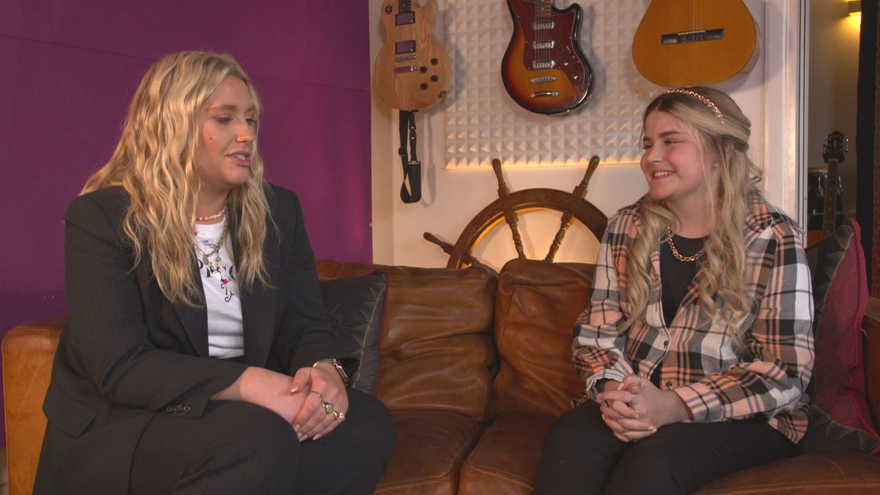 Paige recorded her song ‘I’m Going Through Hell’ with X Factor star Ella Henderson.