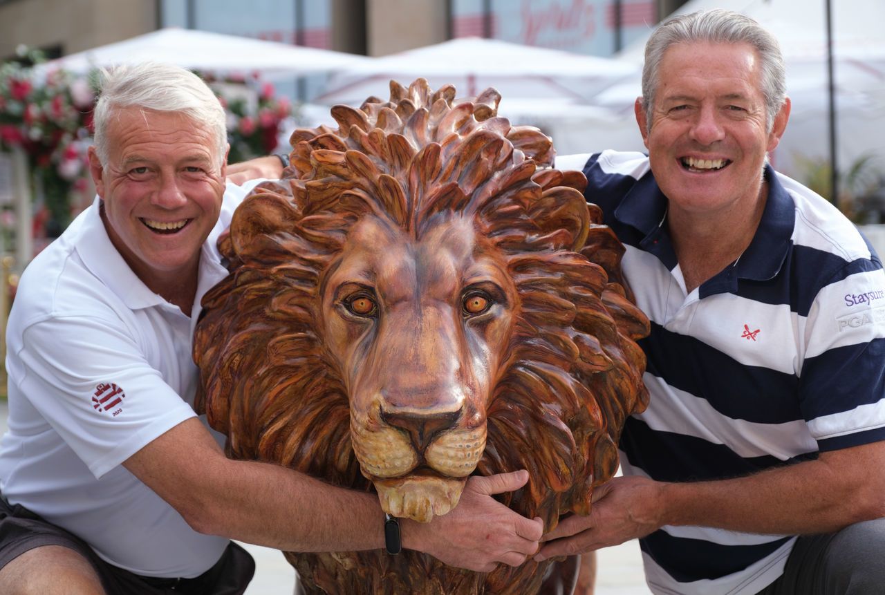 Three lions will go on display at Edinburgh's St James Quarter.