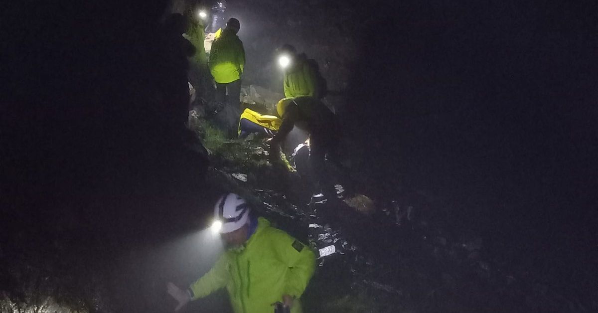 Young climber found dead on mountain after rescue operation