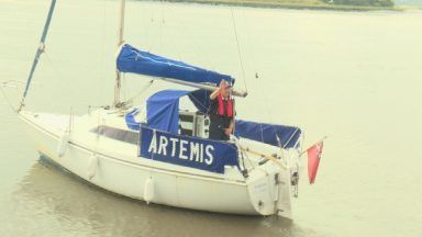 Sailor, 82, arrives home after solo journey around UK