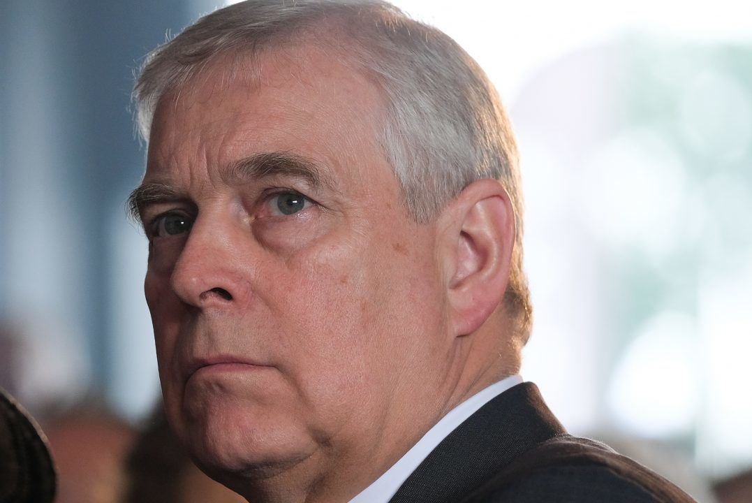 Duke of York receives court papers over sex assault claims