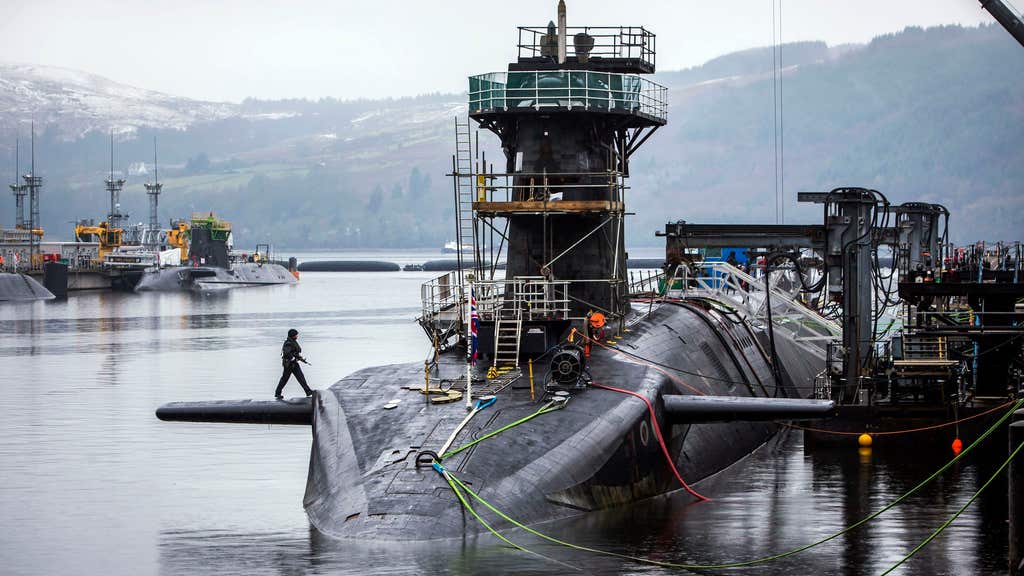Nicola Sturgeon defends plan to ‘move away’ from Trident and nuclear weapons in Scotland