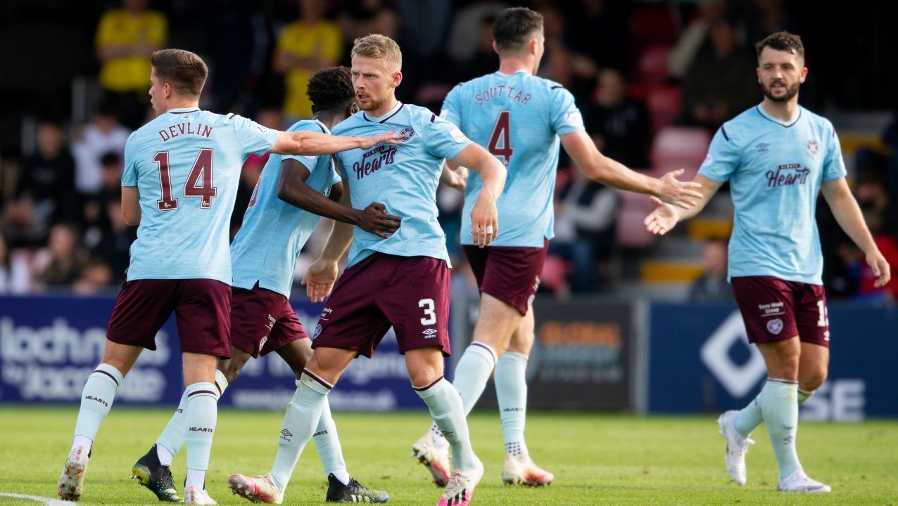 Stephen Kingsley earns point for Hearts at Ross County
