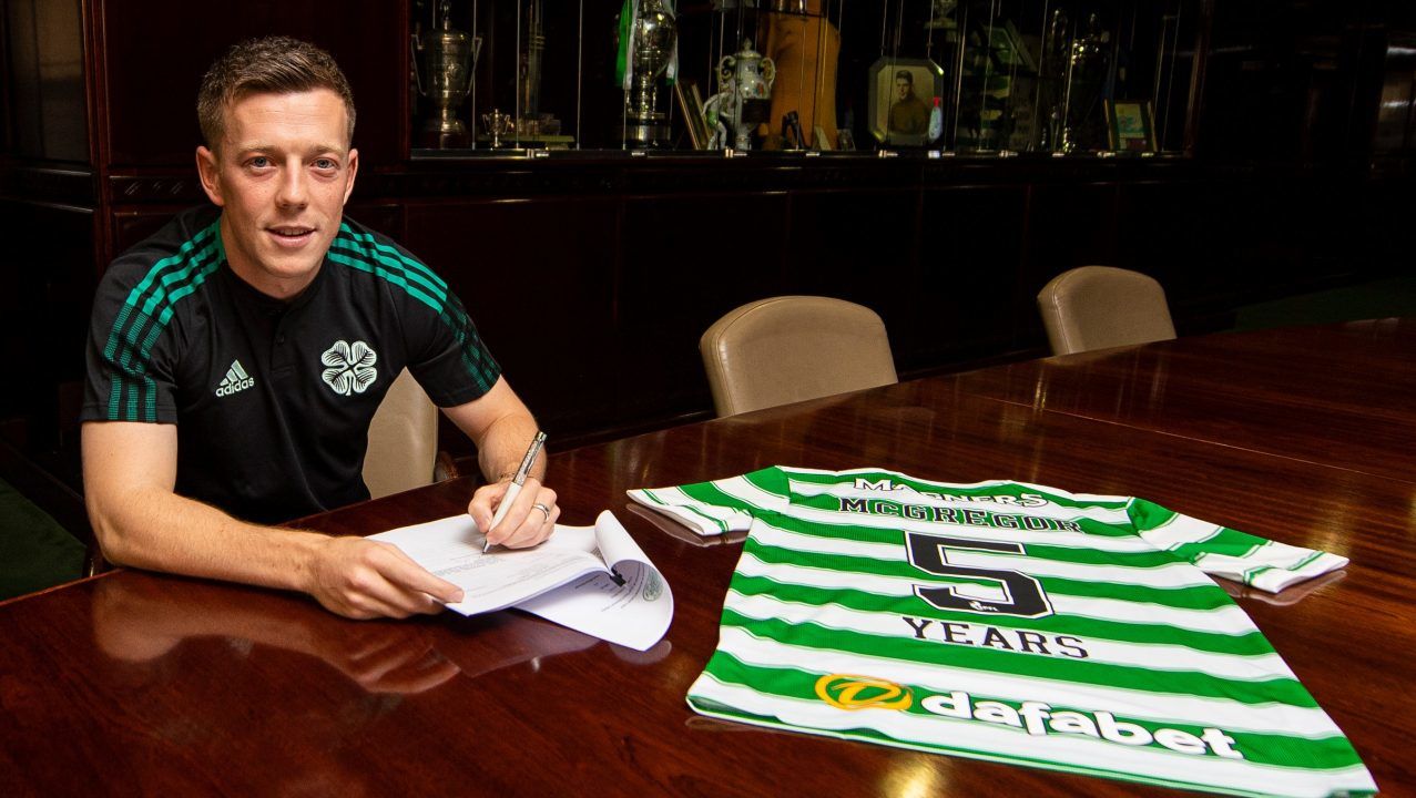 McGregor eyes trophy success after signing new Celtic deal