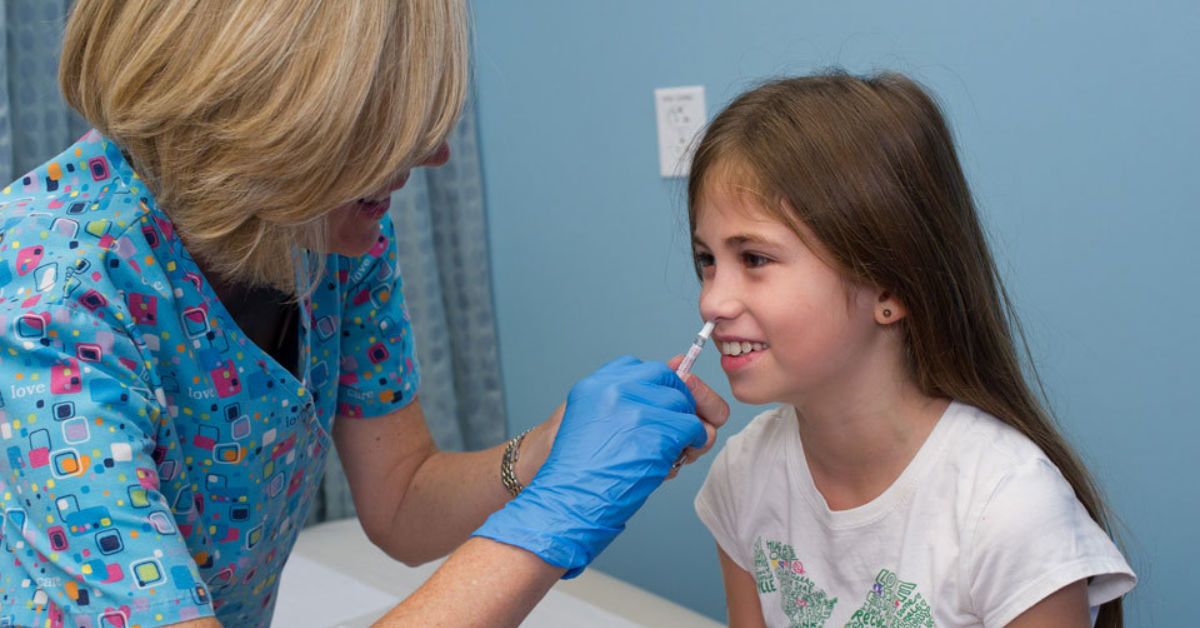 Schoolchildren in Scotland’s largest flu vaccine rollout ever