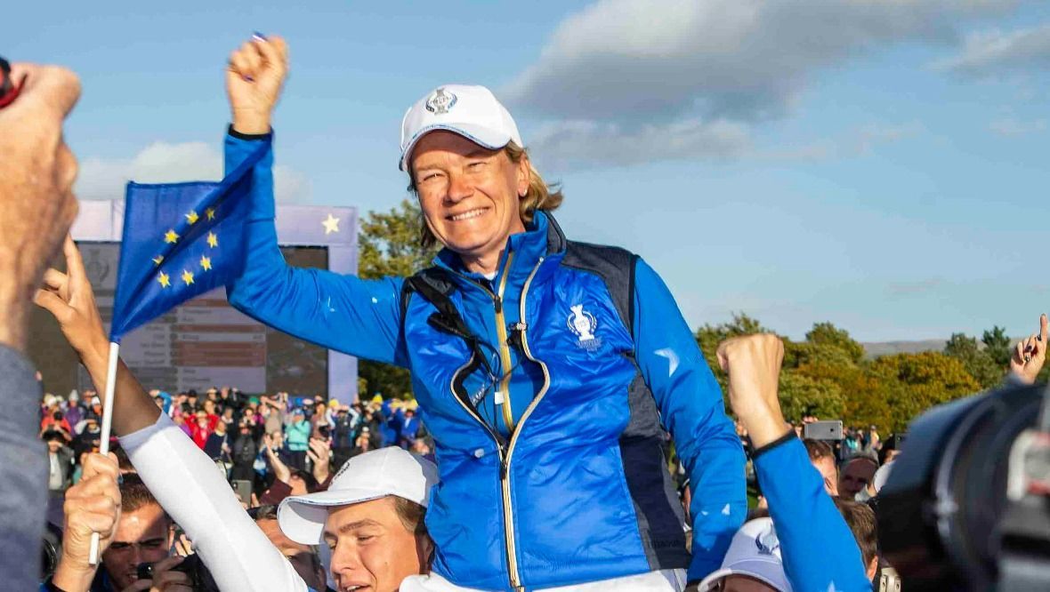Catriona Matthew captains Europe to Solheim Cup win