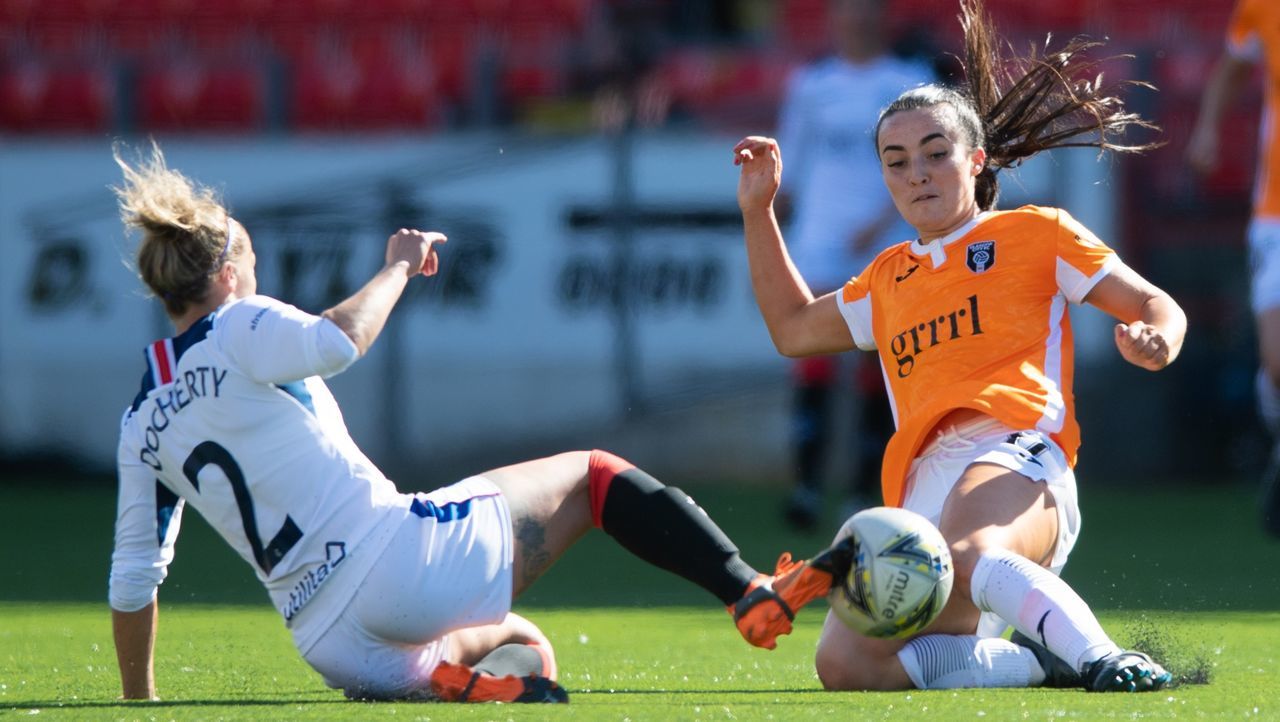 Glasgow City are in Scottish Women's Premier League action.