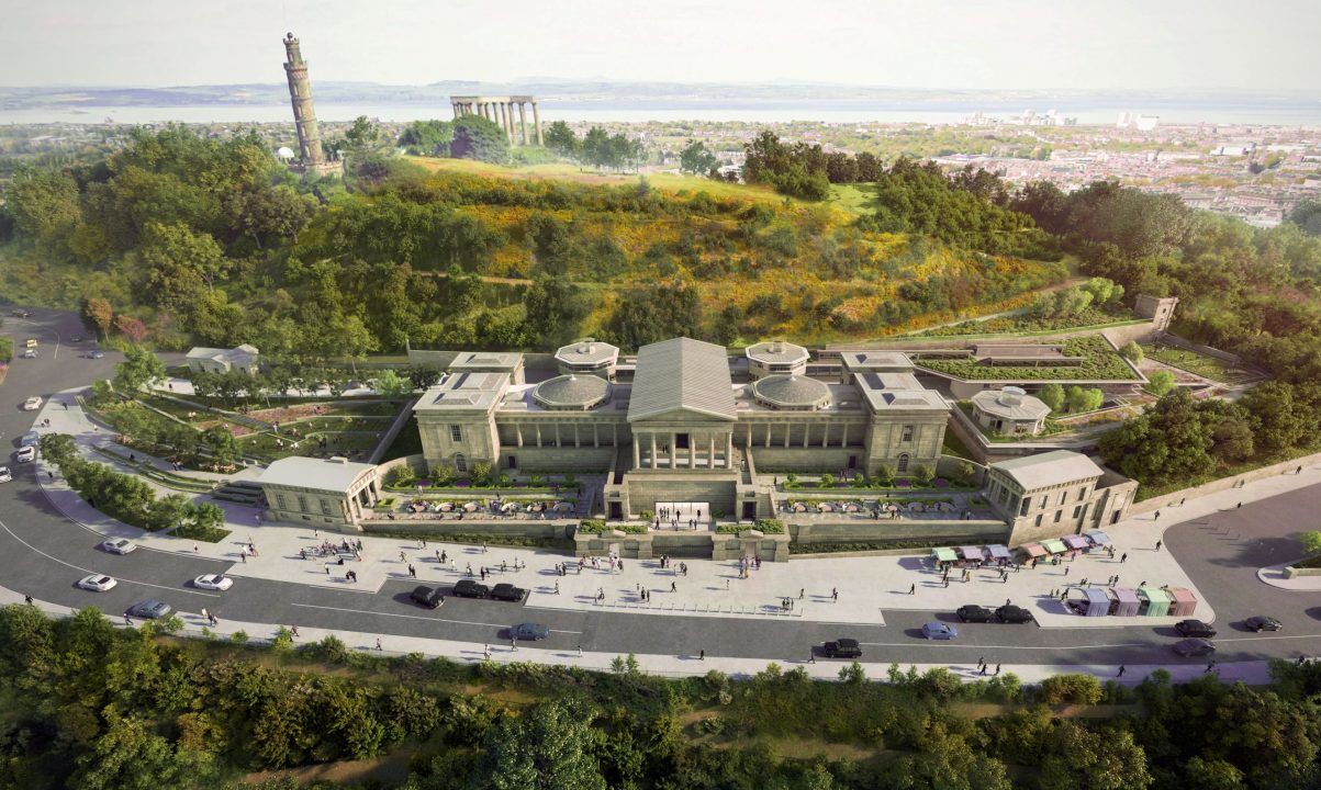 Building on Calton Hill could become music school under £55m plans