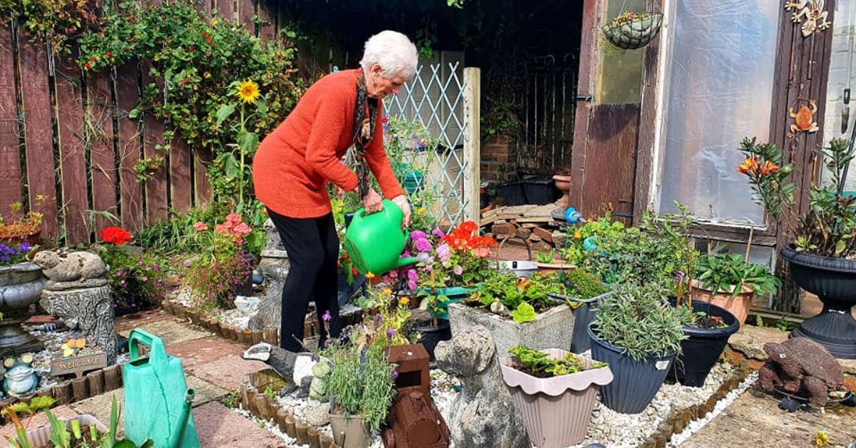 Landlord to turf great-gran’s garden in memory of dead sons
