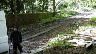 Fly-tipping builder who masked van registration plate caught on CCTV