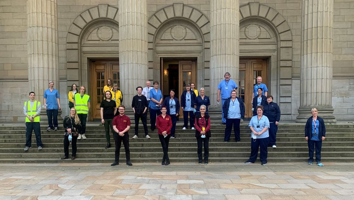 Vaccinators get set to bid farewell to Caird Hall after 135,000 jabs