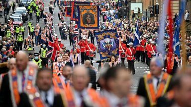 ‘Racist and sectarian’ singing at Orange marches condemned by police