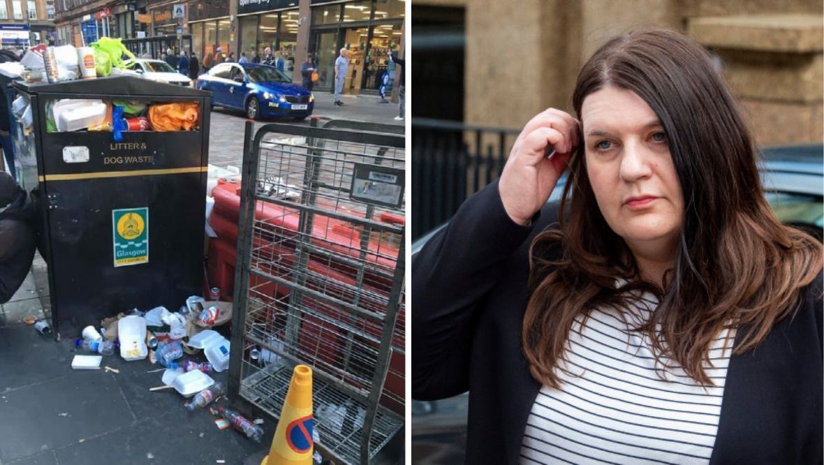 Glasgow taxi driver calls for Susan Aitken to go over ‘filthy’ city