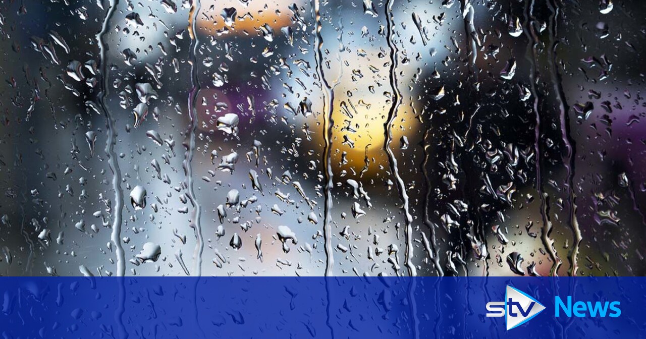 Heavy showers hit Scotland as yellow rain warning comes into force