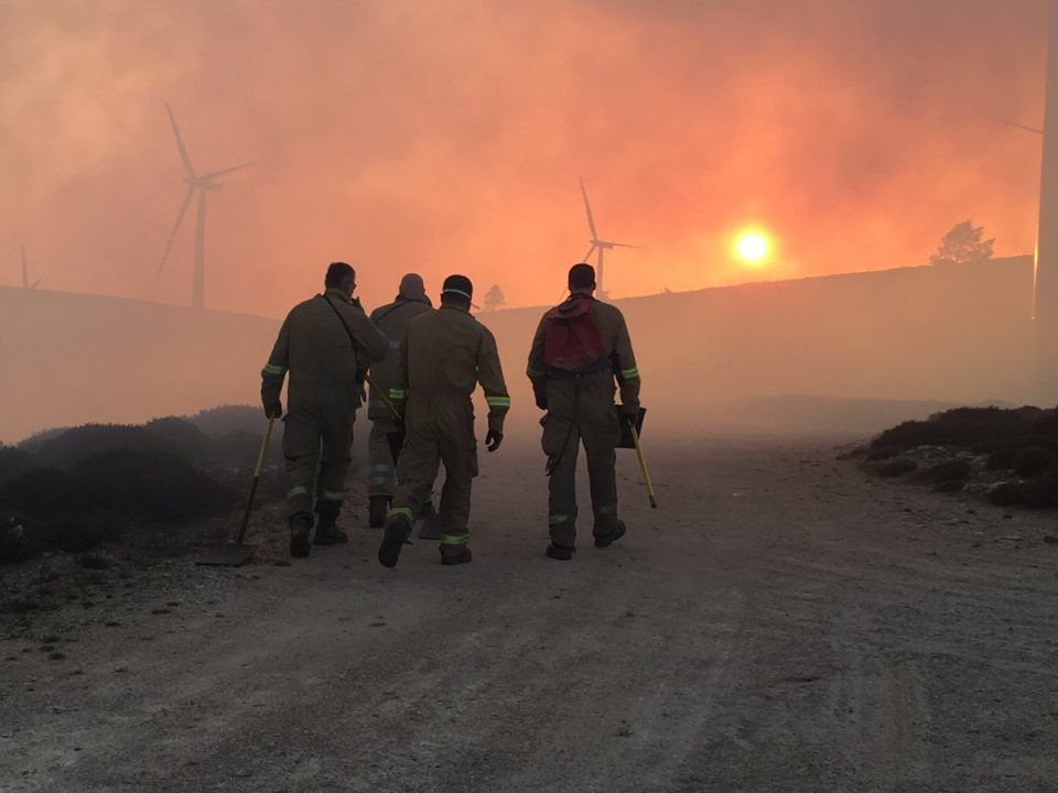 Firefighters prepare for wildfires and floods due to climate change