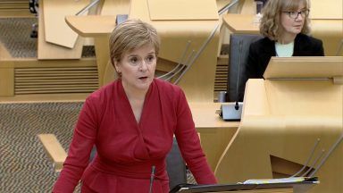 Sturgeon hits out after Tory MSP heckle amid anti-racism statement