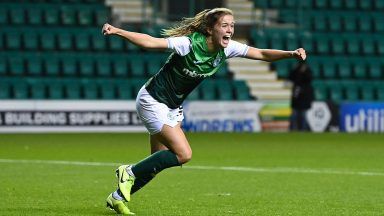 Special night for Hibs stars in front of record-breaking crowd