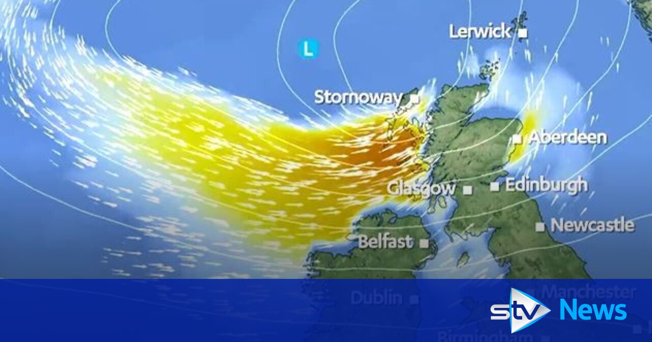 Heavy rain and up to 60mph winds to hit Scotland this weekend | STV News