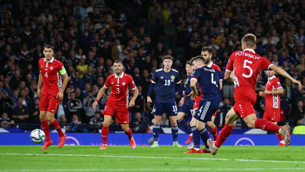 Scotland 1-0 Moldova: Dykes strikes to decide World Cup qualifier