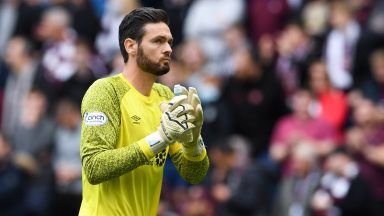 Craig Gordon equals European record as he captains Hearts in Conference League