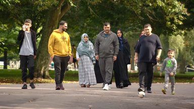 Afghan family enjoying life in Scotland after escape from Kabul