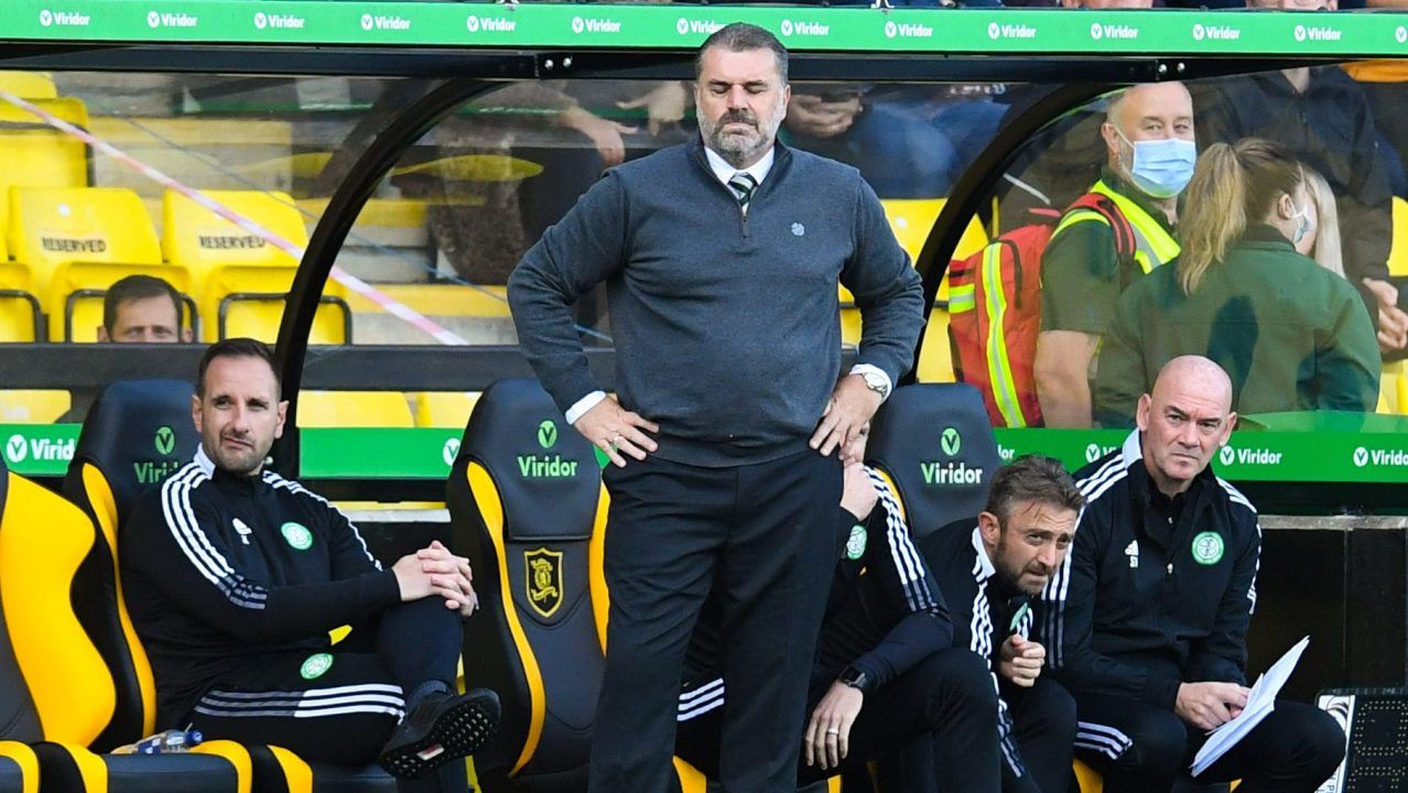 Postecoglou hits out at Celtic’s attacking display against Livingston