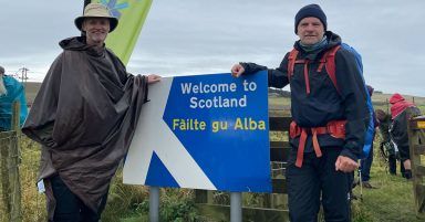 COP26: Climate justice ‘pilgrims’ reach Scotland after 1000 mile-trek