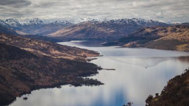 Regeneration work carried out around loch supplying water for COP26