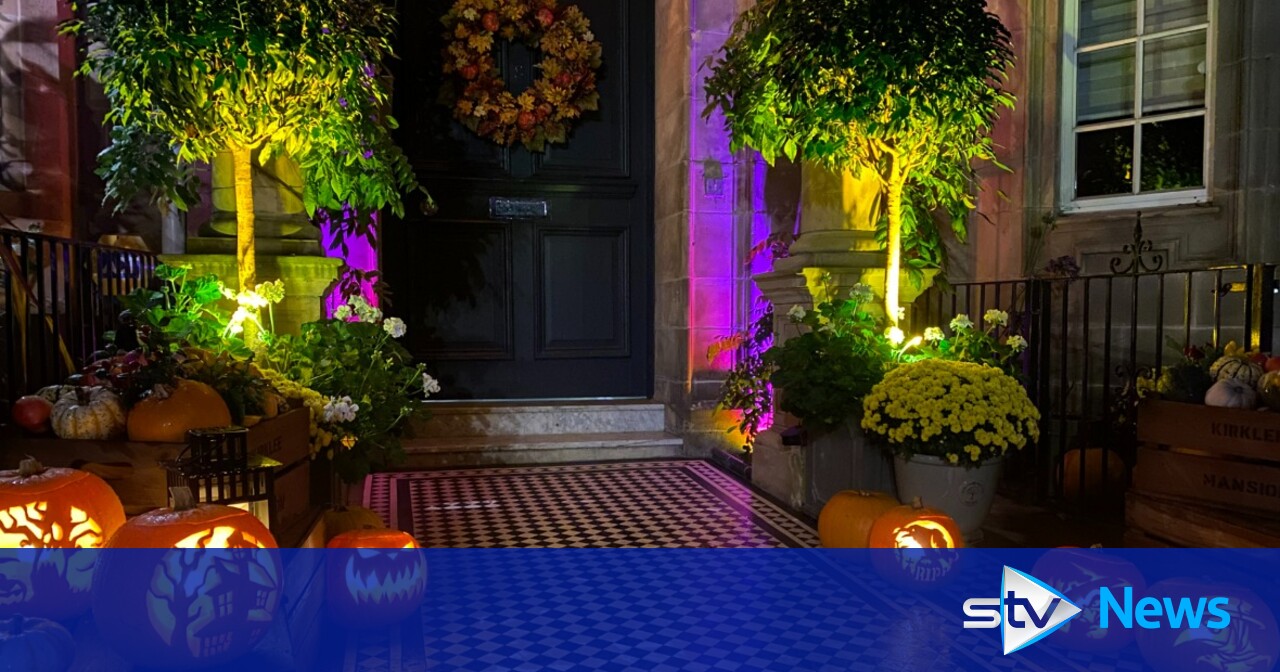 In pictures: Halloween house decorated in spooktacular style  STV News