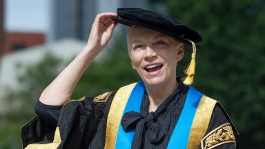 Annie Lennox adds her voice to calls for ‘real action’ at COP26