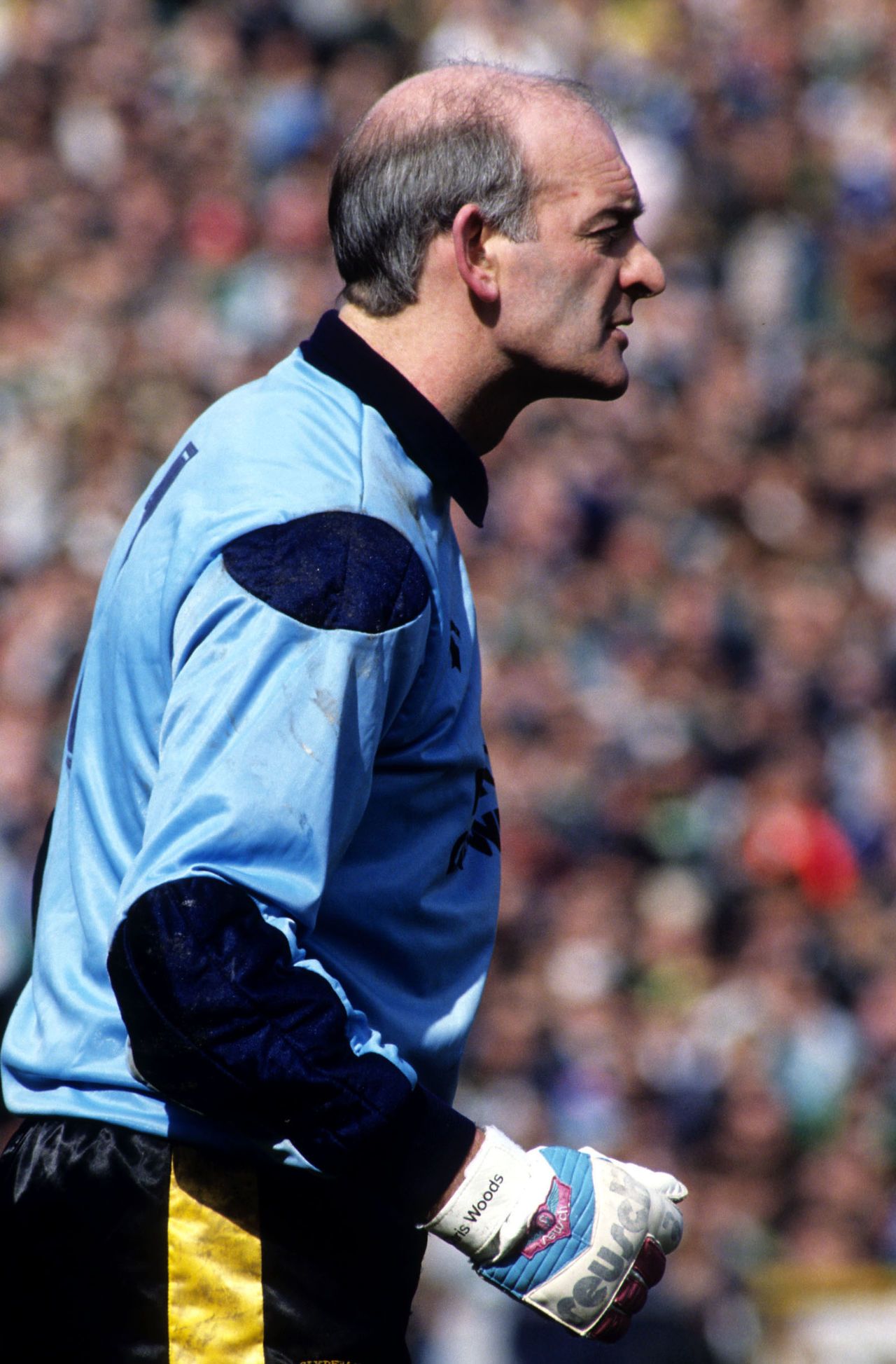 Clydebank goalkeeper Jim Gallagher.