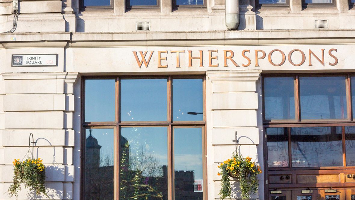 Wetherspoons sinks to heaviest loss on record from Covid lockdowns