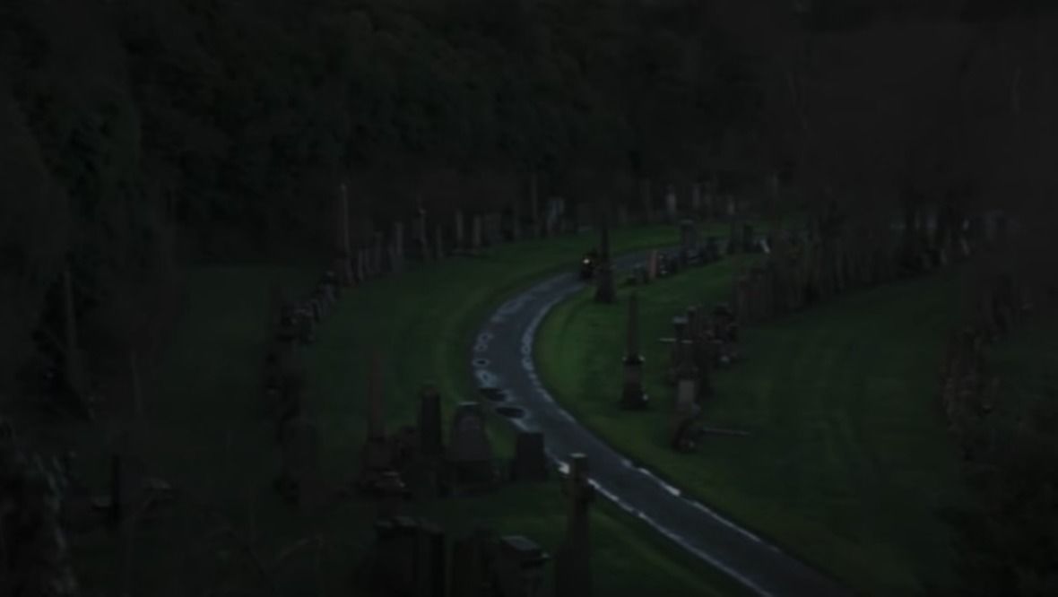 The Batman: Glasgow Necropolis in the latest trailer.