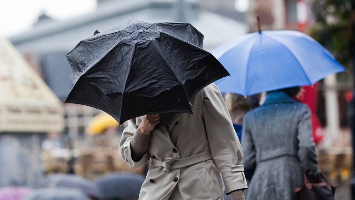 Warning as Scotland set to be hit by heavy rain and high winds