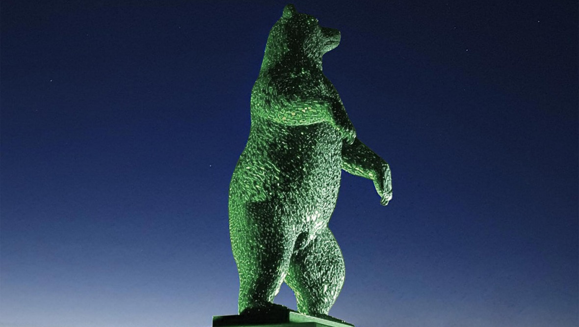 The DunBear to light up green in celebration of COP26 summit
