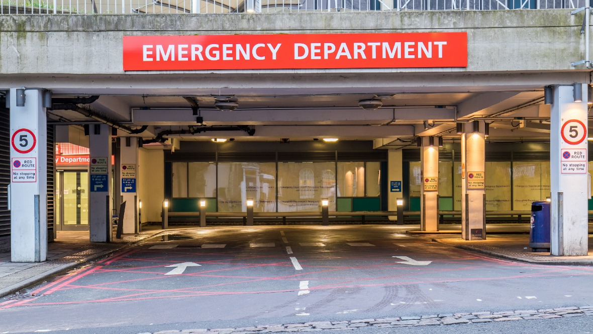 A&E target time missed for more than a third of patients, Public Health Scotland figures show