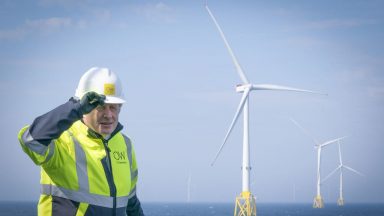 Johnson commits £160m to building of new floating wind farms